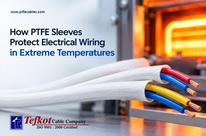 PTFE Sleeves Protect Electrical Wiring in Extreme Temperatures